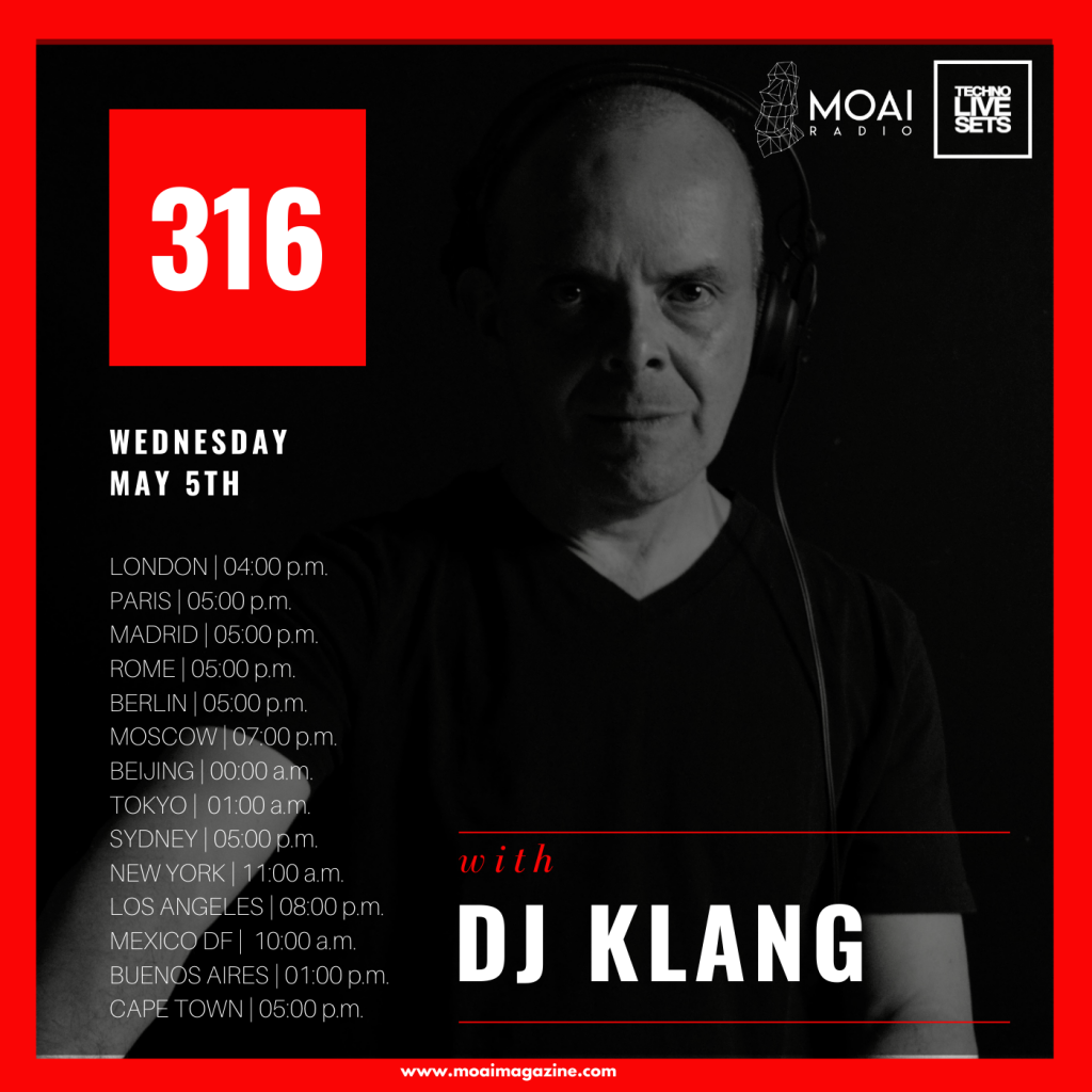 Listen To Moai Radio Podcast Dj Klang Mexico Techno Music Dj